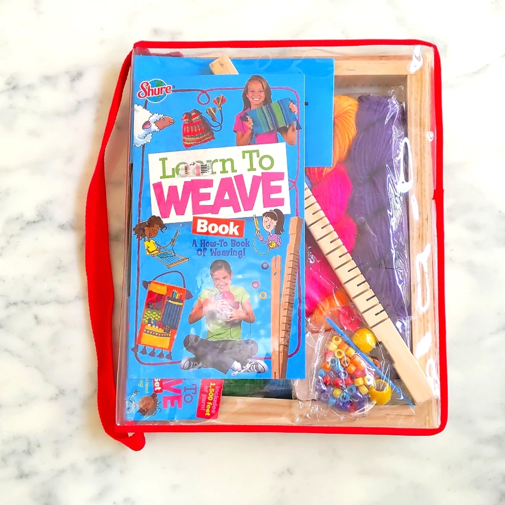 NWT. Shure Girl's Learn to Weave.